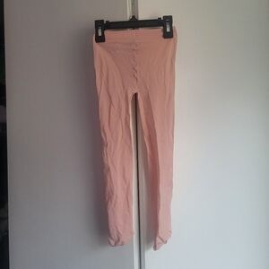 4-6 Cat And Jack Pink Ballet Tights Thick Worn Once